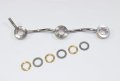 Fuel Injection Nozzle Pipe Kit For Kawasaki Mule Diesel Engine 32153-1194 Washers Gaskets
