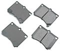 Act473 Proact Ultr Ceramic Disc Brake Pad Kit Front Position Grey 