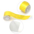 Qwork 2 Rolls Heat Shield Tape Gold Inch X 32 8 Ft Self-adhesive High Temp Resistant Aluminum Foil Barrier Up To 500a For