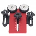 Table Saw Thin Rip Jig Guide Extended Aluminum Alloy Band Fence With Clear Scale For Cutting Repetitive Narrow Strips