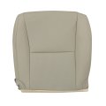 Driver Passenger Perforated Leather Bottom Replacement Seat Covers Light Tan For Lexus Rx350 Rx450h 2010 2011 2012 2013 2014