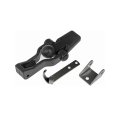 Heavy Duty Hood Latch Set For Kenworth T600a W900 2003 2004 2005 Replacement K147-107 Rubber Plastic Metal Black Screw 
