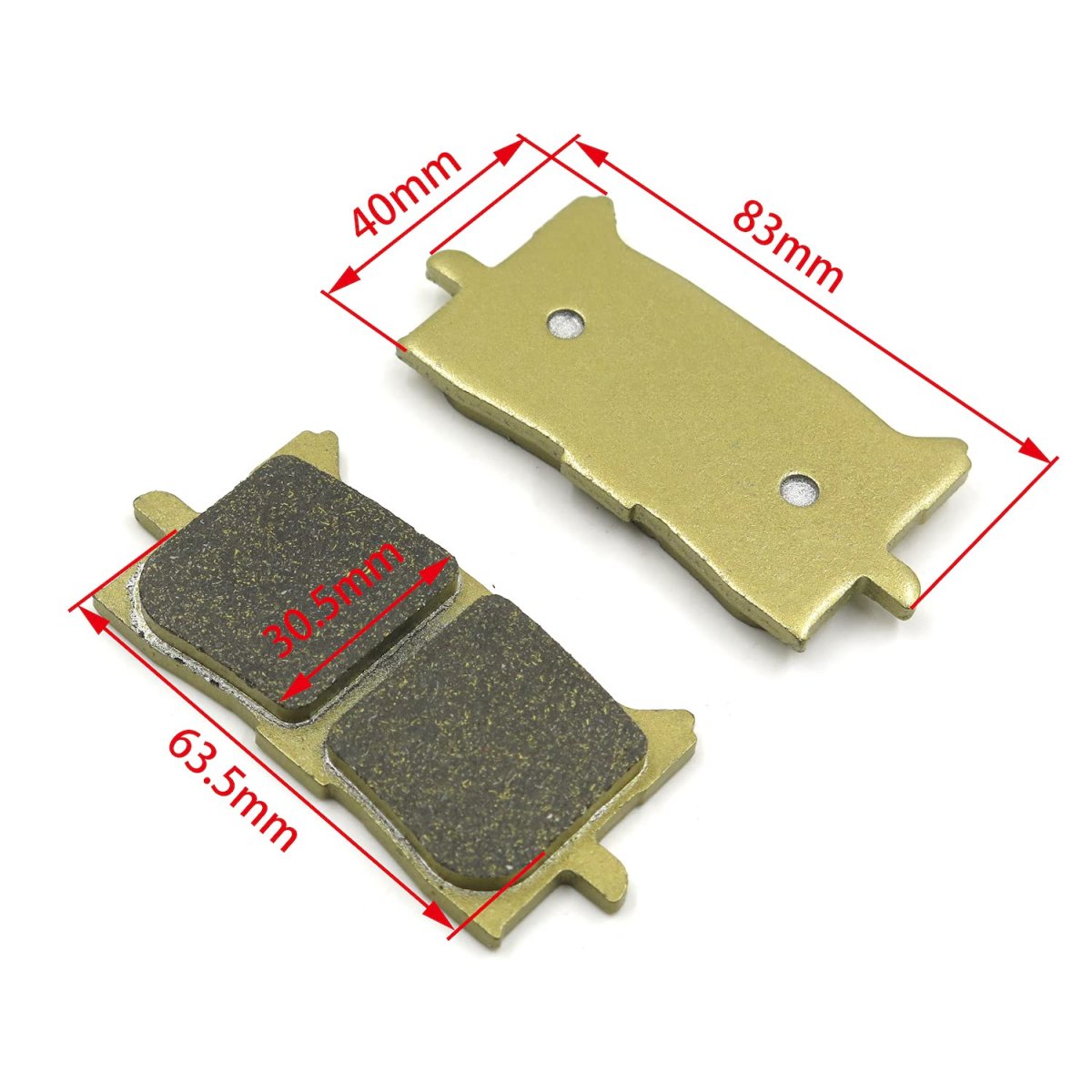 Httmt Disc Brake Pad Set For Crf1000l Africa Twin Hh