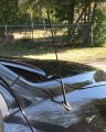Eaccessories 16 Inch Black Rubber Fuba Antenna Mast Power Rod Radio Am Fm For Toyota Tundra 2000-2020 A Waterproof Easy 