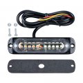 Astra Depot 16pcs Ultra Slim 10-led 30w Emergency Hazard Caution Surface Mount Strobe Light 8pcs Car Truck Grille Deck Dash