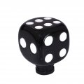 Mavota Dice Steering Wheel Knob Automatic Shift With 3 Adapter Fit Car Truck Suv Black 