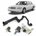 Solenoid Valve Set 4pcs Transmission Automotive Replacement Filter Gasket Kits Fit For Ford E150 E250 E350 F150 2005-2008 4r70w