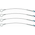Drum Brake Self Adjuster Cable For Mercury Grand Marquis Colony Park 1990 1991 Steel Front Replacement Part 