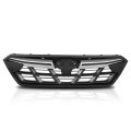 Pit66 Front Grille Grill Assembly Compatible With Subaru Crosstrek 2021-2023 91121fl501 Black Chrome 