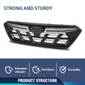 Pit66 Front Grille Grill Assembly Compatible With Subaru Crosstrek 2021-2023 91121fl501 Black Chrome