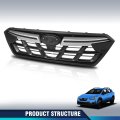 Pit66 Front Grille Grill Assembly Compatible With Subaru Crosstrek 2021-2023 91121fl501 Black Chrome