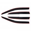 Aintier Ventvisor Side Window Deflector Visors Rain Guard Set Fits For 2005 2006 2007 Honda Accord