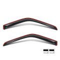 In-channel Ventvisor Window Deflectors Sun Visors Interior Visor 2 Pcs Fit Nissan Pathfinder 1987-1990 Pickup 2-door Regular 