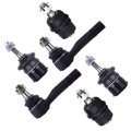 6pc Ball Joint And Tie Rod End Kit Es3461 K80008 K8695t For Ford Explorer Mercury Mountaineer 2002 2003 