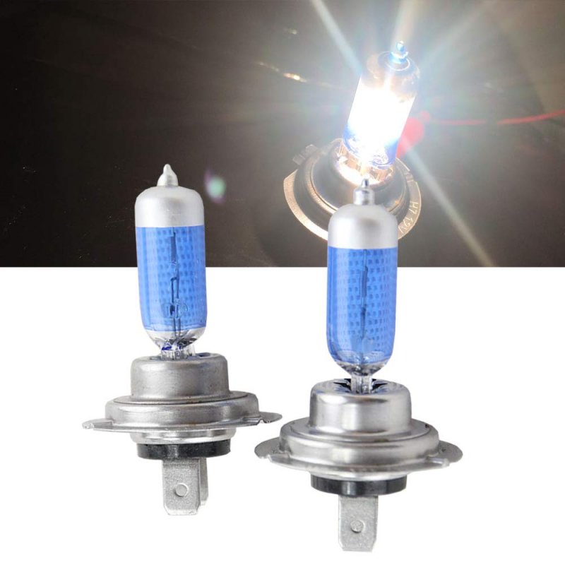 Nslumo H7 Halogen Headlight Bulb 6500k Super White Light Fog Lamp For Car 12v 55w Head Parking H7