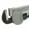Uxcell 12-inch Aluminum Handle Heavy-duty Hook Jaw Straight Pipe Wrench