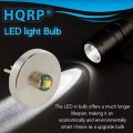Hqrp 2-pack Upgrade Led Bulb 3w 60 Lumens Bi-pin Module Compatible With Mini Mag-lite And Solitaire Light Lm2a001 Replacement