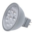 Satco S11341 6w Mr16 Led Lamp Dimmable 3000k Warm White 550 Lumens Gray Gu5 3 Base 24v Ac Dc Damp Location 50w Incandescent 