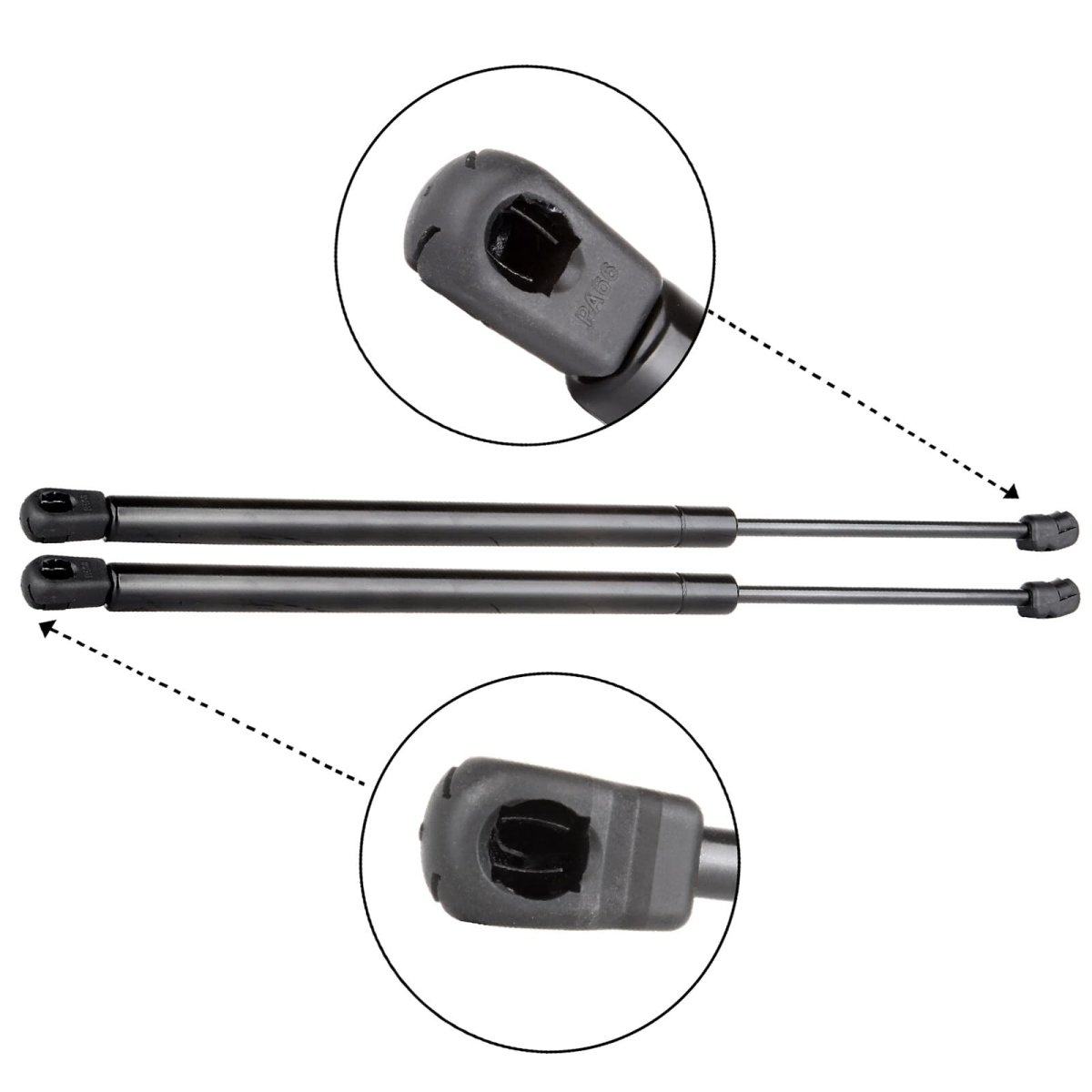 Window Glass Lift Supports Gas Spring Struts 18 2 In For Ford Escape 2001 2007 And Mercury Mariner 2005 Part 4369 Lsc 0132