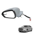 Left Side Power Mirror Assembly Lh Manual Fold Paintable Replacement For Fusion 2013 2014 