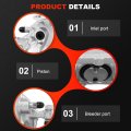 Rear Right Disc Brake Caliper Assembly With Bracket 19b6385