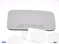 87-90 Sentra Manual Right Passenger Convex Mirror Glass Lens W Adhesive Usa 