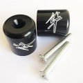Motorcycle Hand Bar Ends For Suzuki Gsxr 600 750 1000 1100 Hayabusa Gsx1300 R 1999-2012 Blk