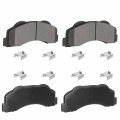 4pcs Front Semi-metallic Brake Pads Fit Ford F-150 2010-2020 Expedition 2010-2021 For Lincoln Navigator 