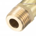 Uxcell Spring Grease Oil Cup Cap M12x1 25 Male Thread Copper Machine Parts 4pcs