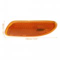 Uxcell Car Markers Accessories Side Marker Light Housing Turn Signal Lamp Cover Assembly No A2038200721 A2038200821 For