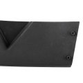 Front Bumper Lip Spoiler For Infiniti Q50 Base Premium 2014 2017 Glossy Black Abs 3 Piece Set 