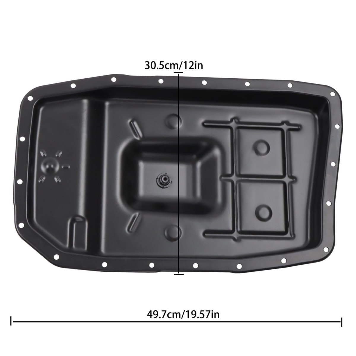 Labwork Transmission Oil Pan With Drain Plug Gasket Replacement For Expedition 6r80 6r 6 Speed Trans 2011-2016 265-854