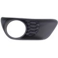 Fog Light Bezel For Dodge Grand Caravan 2011 To 2020 Driver Side Front Plastic Capa Replacement Ch1038130 And 68100699aa Paint 