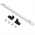 Ajp Distributors White Jdm Rear Lower Subframe Tie Bar Strut Brace Billet Aluminum Suspension Compatible Replacement For 