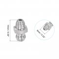 Uxcell 2pcs Metric 316 Stainless Steel Straight Grease Fitting M6 X 1mm Thread Hydraulic Accessories