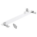 1pcs 13 Inches Window Hinges Stainless Steel Casement Stays Adjustable Friction Stay Brace With Screws White 