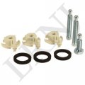 Britpart Headlamp Fixing Kit Compatible With Land Rover Discovery 1 2 1994-2002 Part Stc1232