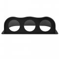 X Autohaux 52mm 2 Triple Hole 3 Holes Abs Plastic Universal Console Dashboard Gauge Holder Dash Pod Car Meter Mount Bracket