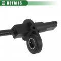 Motoforti Front Left Right Abs Speed Sensor For Acura Tl 2004-2008 Rubber No 57450sepa01 57455sepa01 Black 2 Pcs