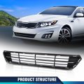 Pit66 Front Lower Bumper Radiator Grill Grille W Chrome Black For Kia Optima Submodel Limited Sx Lx Ex 2014 2015 865614c700