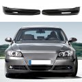 Front Bumper Lip Spoiler Splitter 1 Pair Of Pp For 3 Series E90 Sedan Pre Lci 2005a 2008 Glossy Black