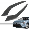 G-plus Fog Light Cover Bezels Trim Compatible With Toyota Corolla Le Xle Sedan 2020 2021 2022 Not Fit Se Xse Models Left Right