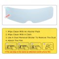 X Autohaux 3pcs 9 65 X2 87 Anti Fog Film For Motorcycle Helmet Universal Shield Lens Sticker Durable Nano Coating Accessory