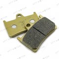 Front Disc Brake Pad Set For Xt 1200 Z Super Tenere Fjr 1300 R Rc Yzf R1 And R6 Gold Brass Alloy Ceramic Pads