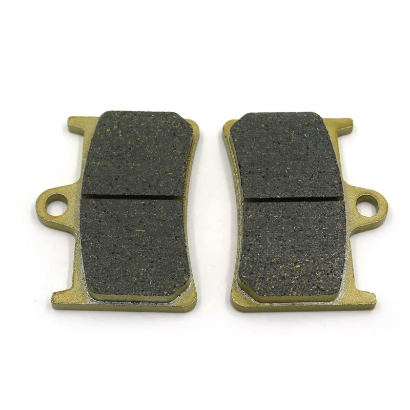 Front Disc Brake Pad Set For Xt 1200 Z Super Tenere Fjr 1300 R Rc Yzf R1 And R6 Gold Brass Alloy Ceramic Pads