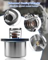 2 Pcs 160 Degrees Thermostat For Detroit Diesel S60 S50 Engine Replace 23503827 023503827 681848 68182 Degrees Thermostat For