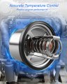 2 Pcs 160 Degrees Thermostat For Detroit Diesel S60 S50 Engine Replace 23503827 023503827 681848 68182 Degrees Thermostat For