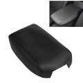 Dskoiph Leather Center Console Lid Armrest Cover Fits For 2012-2017 Toyota Camry Part Only Black 
