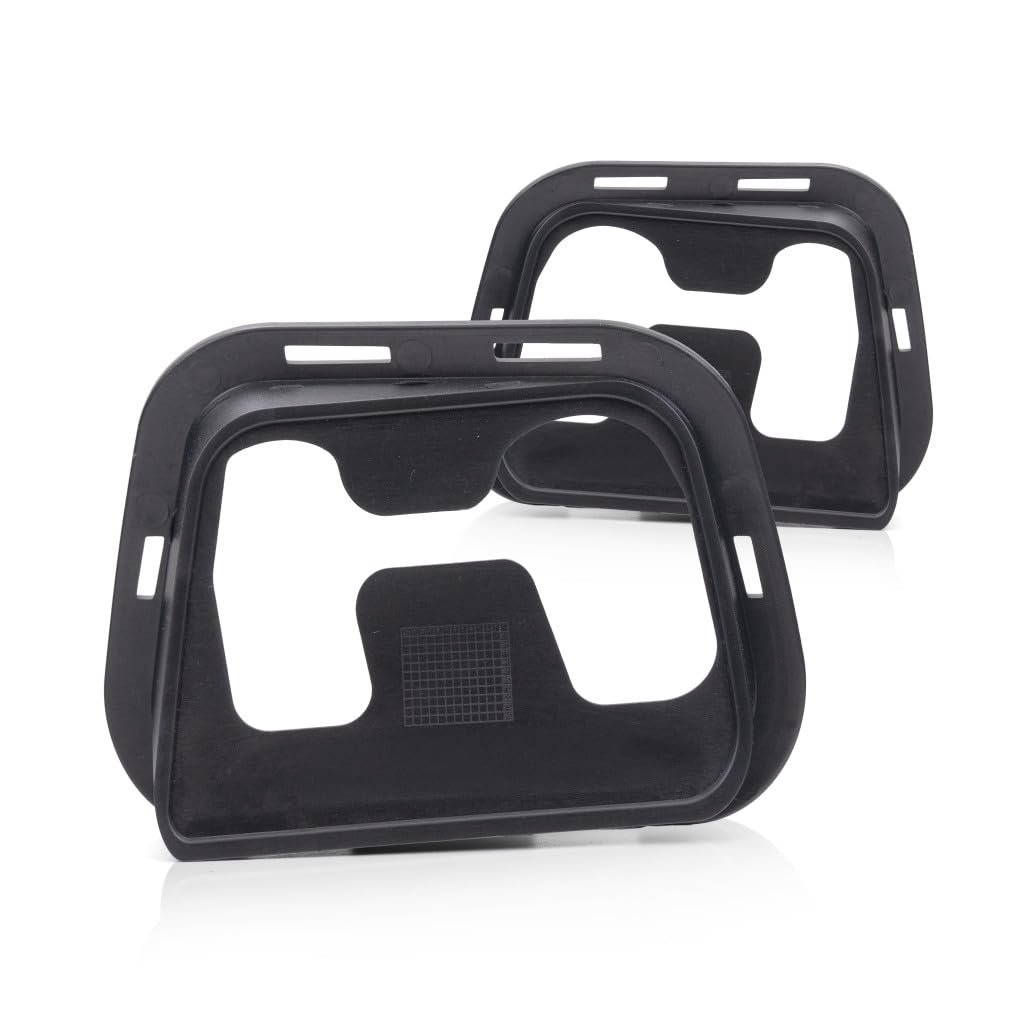 Tow Hook Cover Pair For Chevy Tahoe 2007 2014 Front Driver And Passenger Side Plastic Replacement Gm1029102 Gm1029103 15 3976