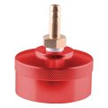 Red Extended Run Fuel Gas Tank Cap With Hose Connector Compatible For Honda Generator Eu2000i Eu1000i